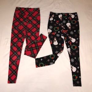 ❤️💚Christmas leggings❤️💚